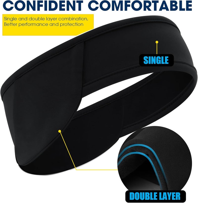 Braylin Ear Warmer Headbands, Winter Ear Muffs Headband for Men Women Kids, Ear Cover Headband in Cold Weather Running Skiing - Image 4